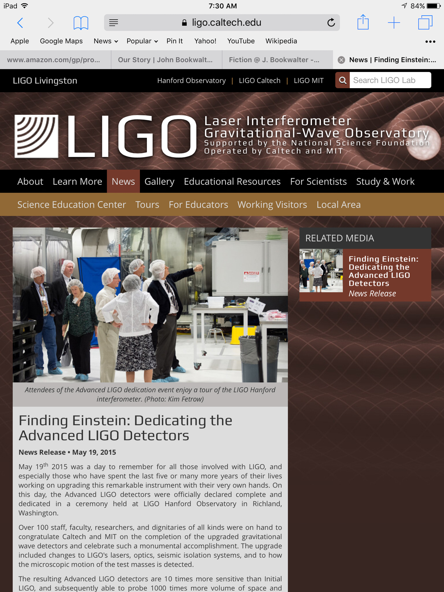LIGO My EGGO