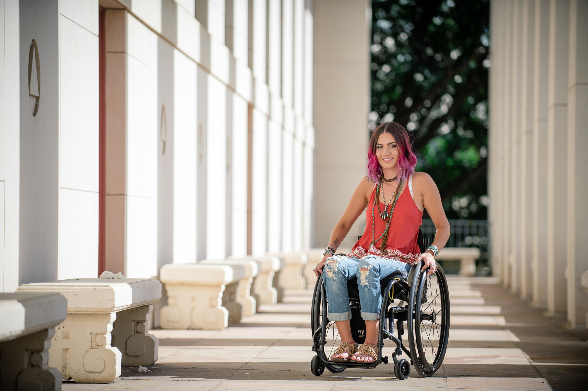 Portrait in a Wheelchair